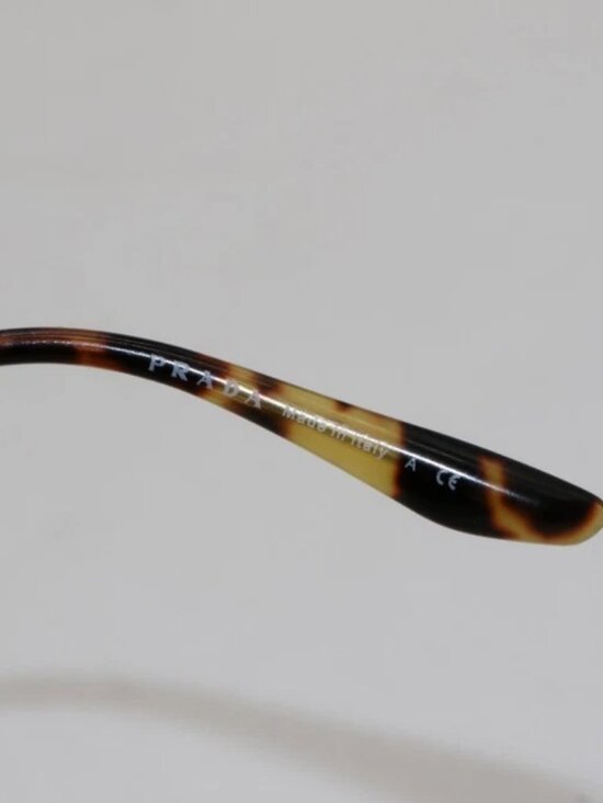 Prada Catwalk Shield Sunglasses SPR 73V ZVN - 6S1 120 - Brown/Leopard main image 4